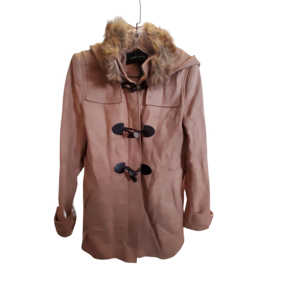 Moda International Women's Deep Carmel Colored Coat
